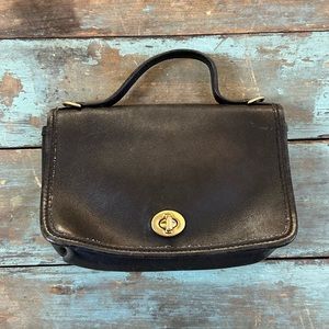 Vintage Coach Casino Bag